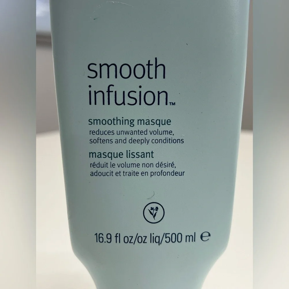 NEW AVEDA Smooth Infusion Smoothing Masque Extra Large Size 16.90oz (500ml) - Picture 3 of 4